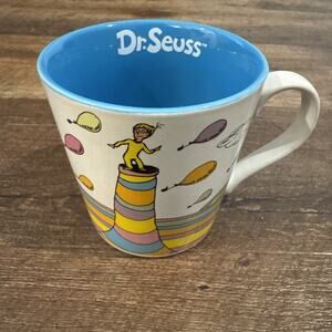 Dr. Seuss Oh The Places You'll Go Ceramic Coffee Mug Colorful Cute Tea Cup Mug